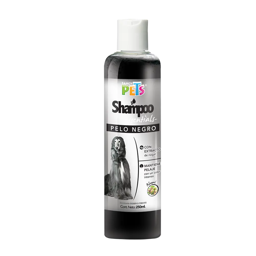 Shampoo P/Pelo Negro Essentials .