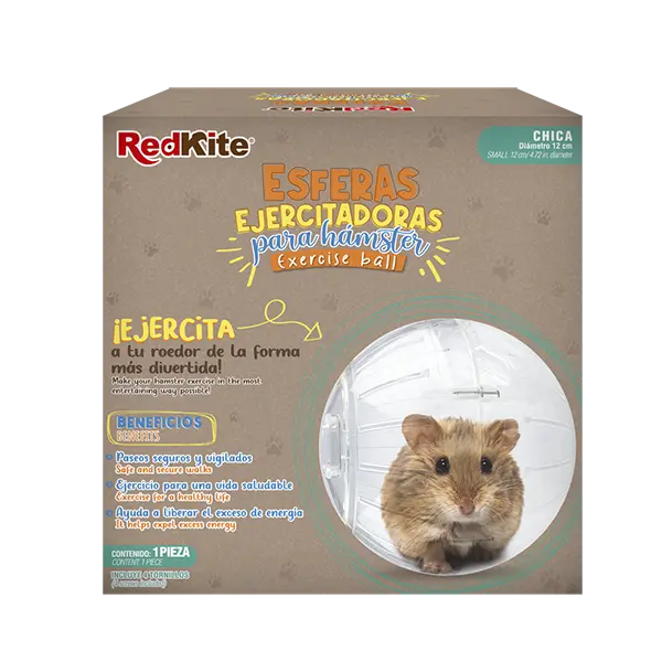 Esfera Ejercitadora Ch Transparente P/Hamster