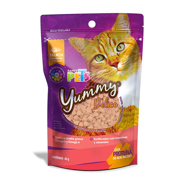 Yummy Delice Premios P/Gatos 60 GR