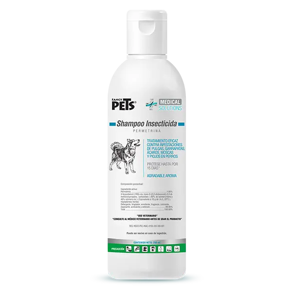 MS Shampoo Insecticida 250 ML