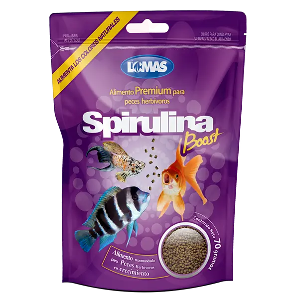Alimento Spirulina Boost 70 G