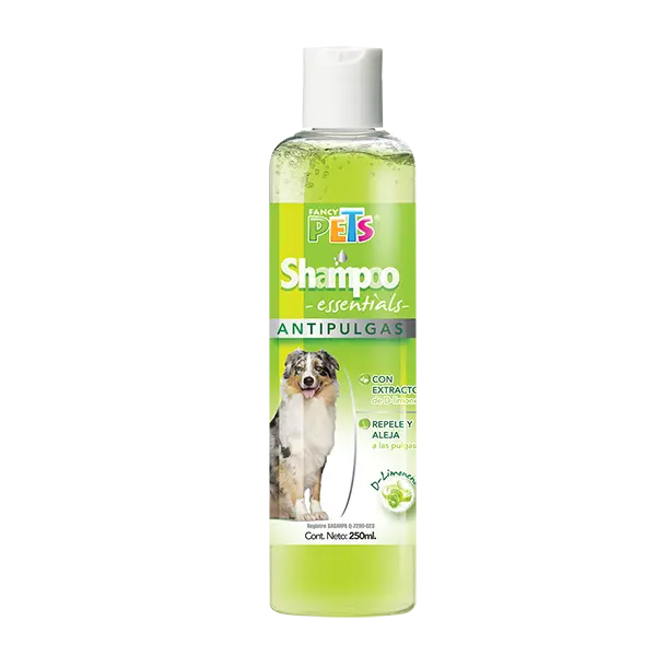 Shampoo Antipulgas Essentials.