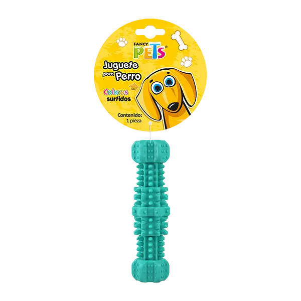 Juguete de Caucho Mancuerna Pesada Spiky 