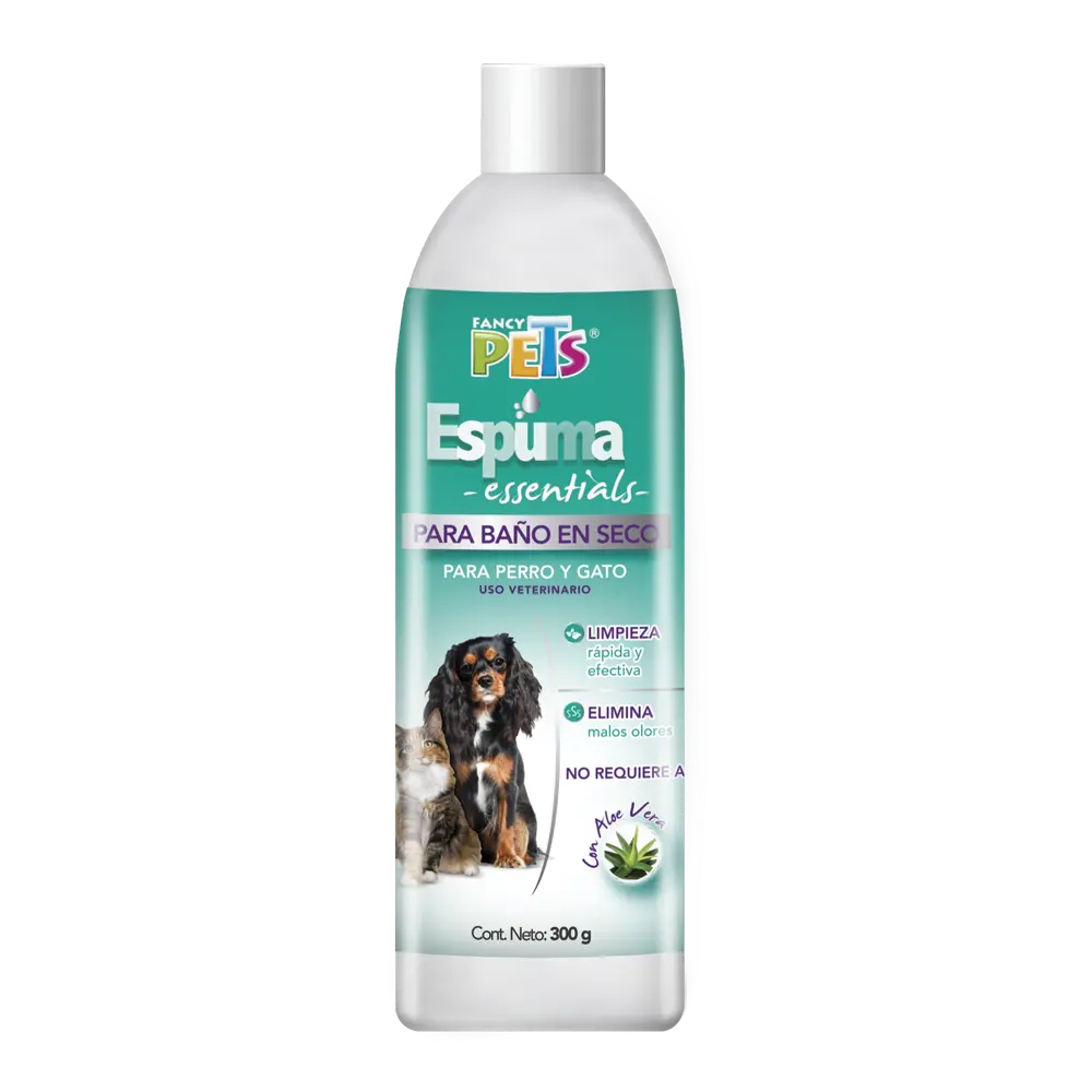 Espuma P/Baño en Seco Essentials 300 ML.