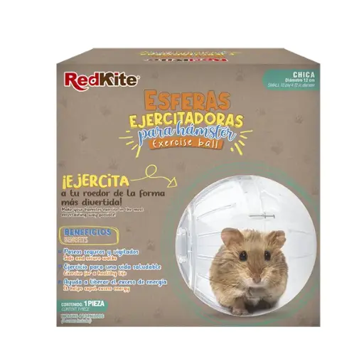 [Fl9261] Esfera Ejercitadora Ch Transparente P/Hamster