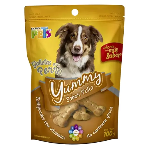 [Fl3842] Yummy Sabor Pollo 100G