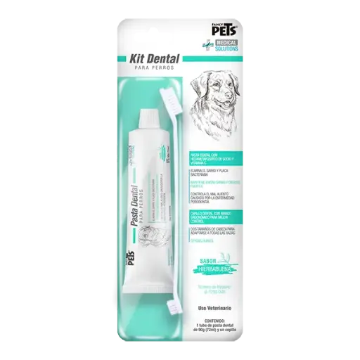 [FL3625] MS Kit Dental Antisarro P/Perros