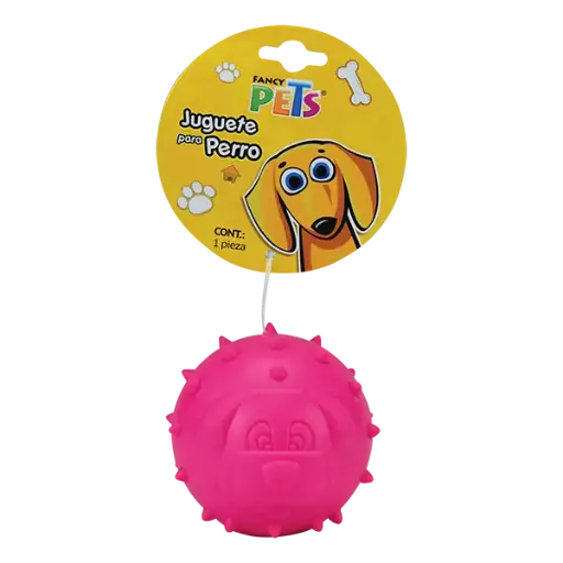 [Fl8504] Juguete Pelota de Caucho Doggy 